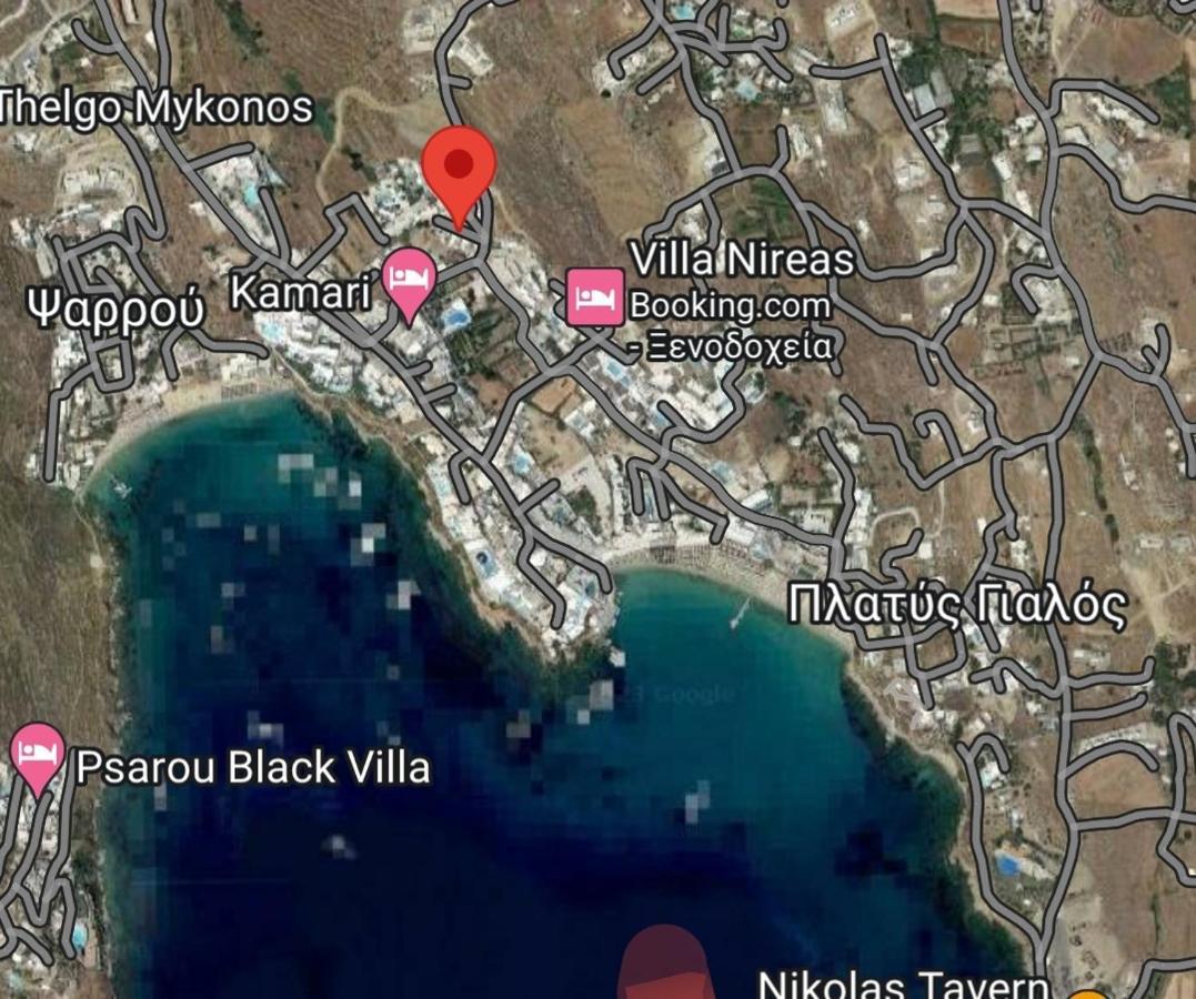 La Playa Studio Mykonos Platys Gialos  Exterior foto